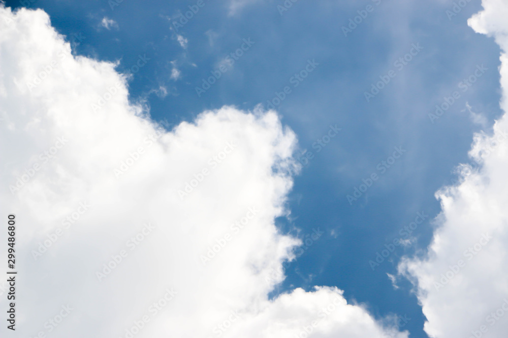 Blue sky and clouds background Blue sky and clouds background