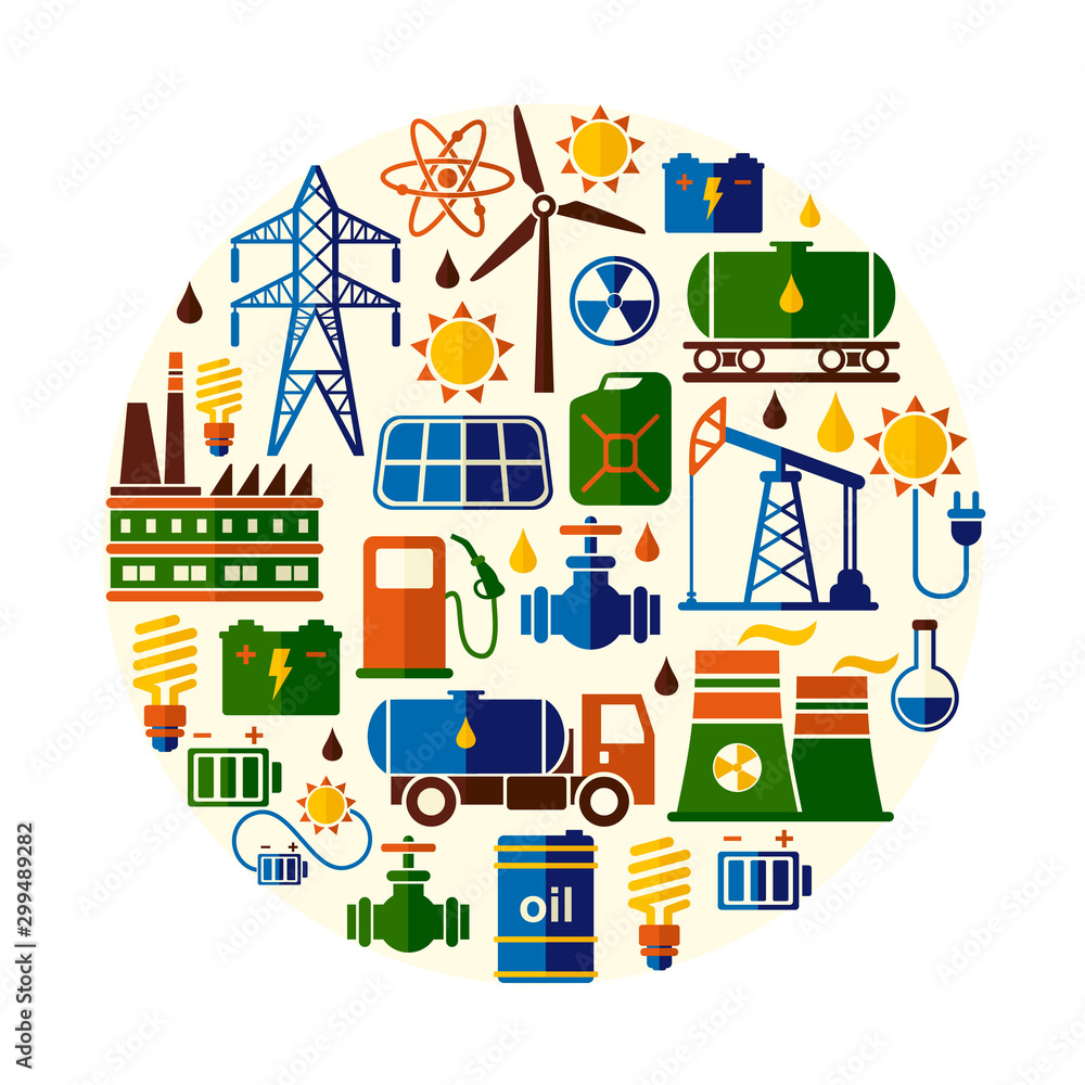 Energy, electricity, power industy vector background. Industrial pattern. Energy, electricity, power industy vector background. Industrial pattern.