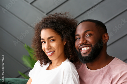 Portrait of happy African-A...