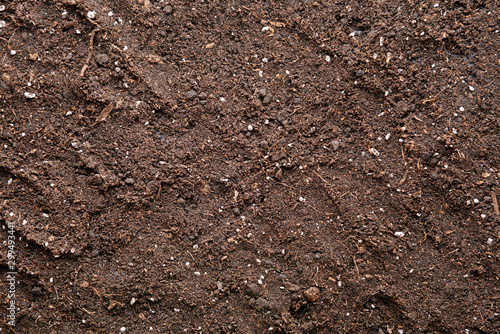 Texture of soil as background