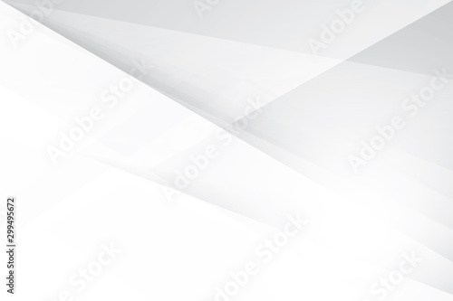 Abstract geometric white and gray color background. Vector, illustration.