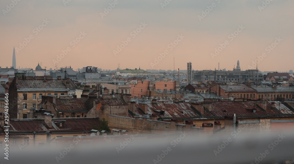Fototapeta premium View of city St.Petersburg