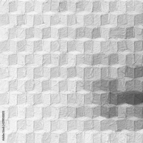 Wallpaper Mural Black and white square background. Wallpaper shape. High quality and have copy space for text. Pictures for creative wallpapers or design artwork. Torontodigital.ca