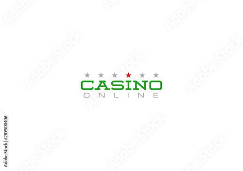 Illustration banner of mobile online casino application. advertising poster with online mobile app casino