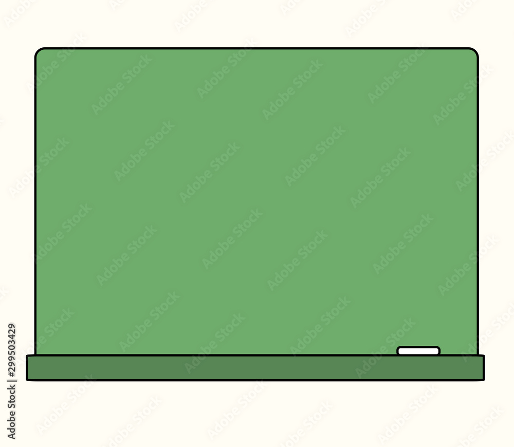 Chalkboard on a white background. Vector illustration. Chalkboard on a white background. Vector illustration.