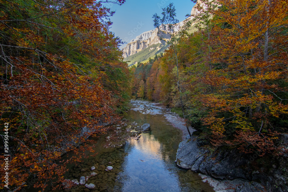 Natural landscape with blue sky in Spain Natural landscape with blue sky in Spain