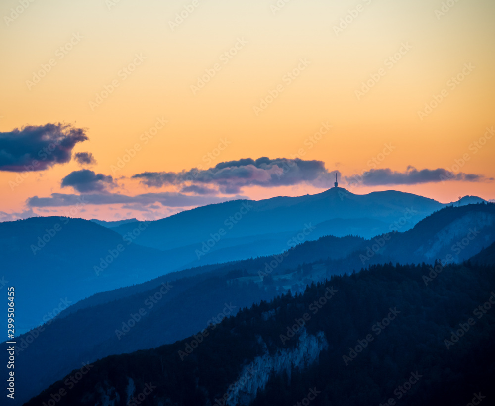 Obraz premium Switzerland, fall colors