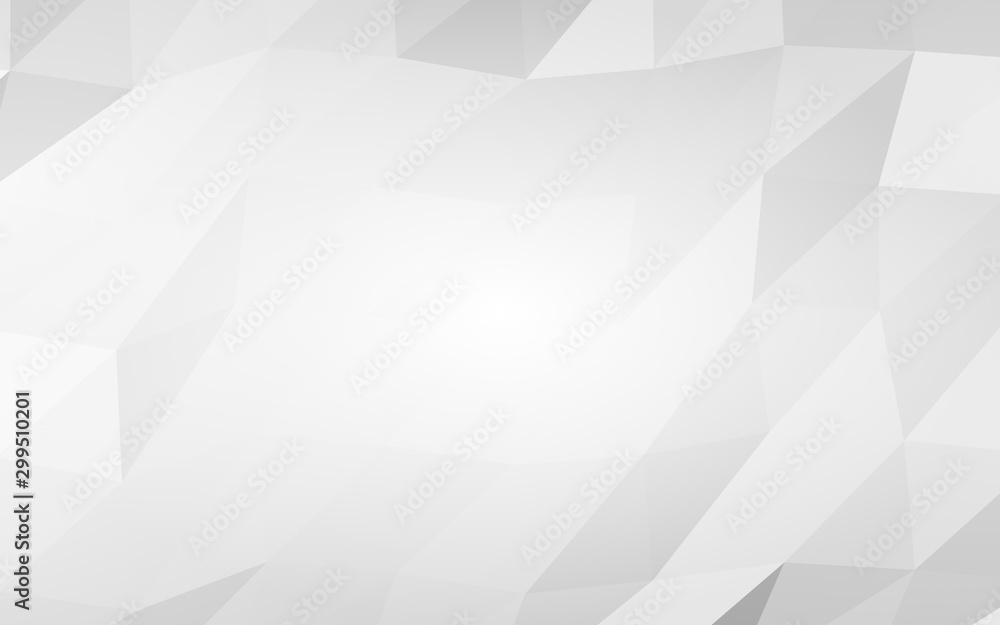 White abstract background. Lowpoly backdrop. Crumpled paper. 3D illustration White abstract background. Lowpoly backdrop. Crumpled paper. 3D illustration