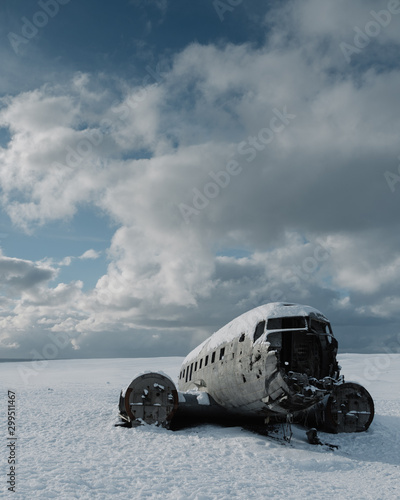 iceland plan wreck © Urip