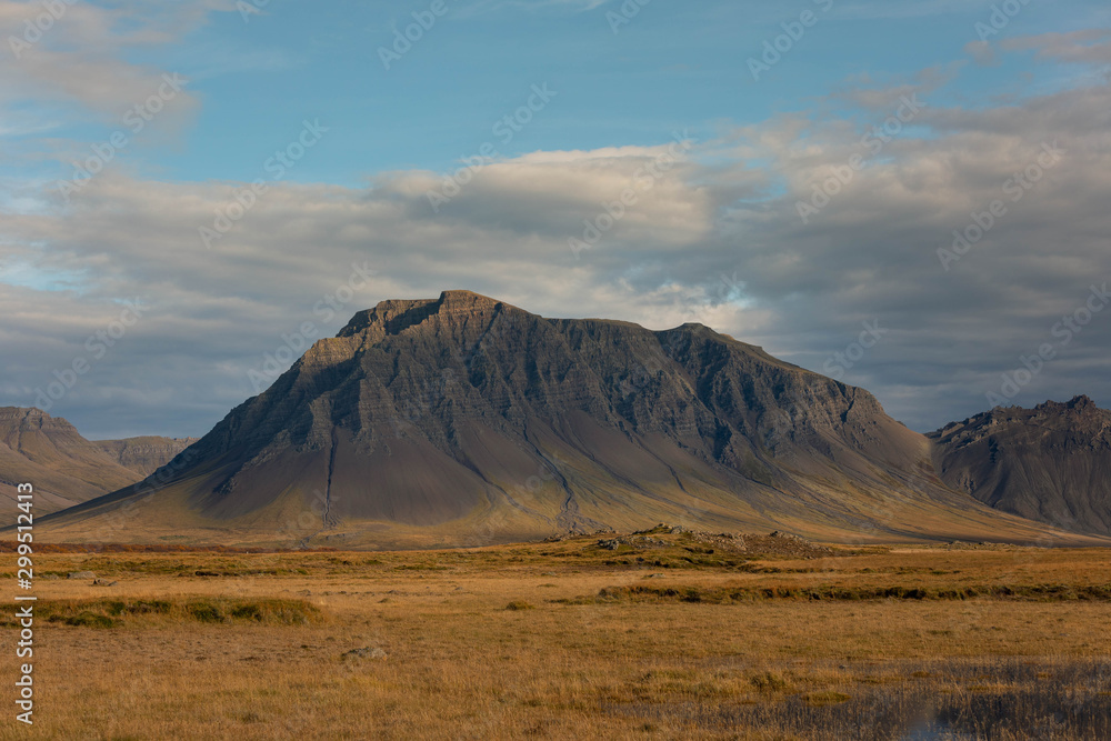 View from Snaefellsnes peninsula in West Iceland.