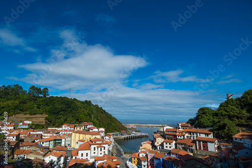 Cudillero is a council, parish and locality of the autonomous community of the Principality of Asturias, Spain © martinred
