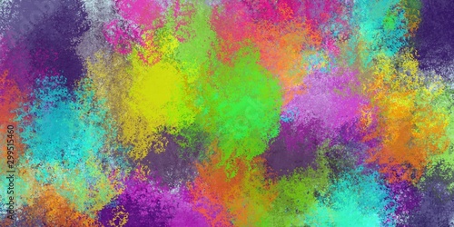 Colorful abstract background. Smears of multi-colored paints. © Mozayka