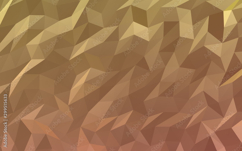 Abstract triangle geometrical orange background. Geometric origami style with gradient. 3D illustration Abstract triangle geometrical orange background. Geometric origami style with gradient. 3D illustration