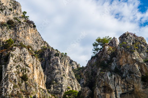 Mountains of Capri Island