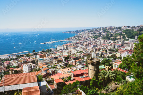 Fototapeta Naklejka Na Ścianę i Meble -  Beautiful view of the city of Naples
