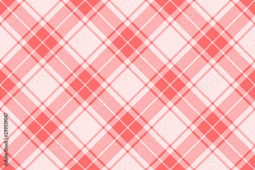 Pink vector background. Plaid pattern