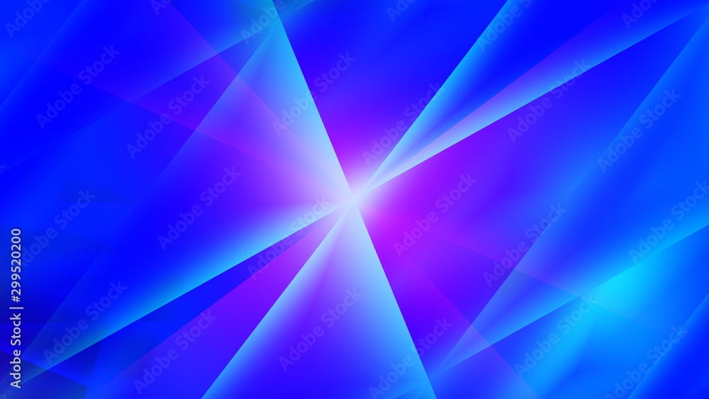 Obraz premium abstract pattern of glowing radial rays on a multi-colored background
