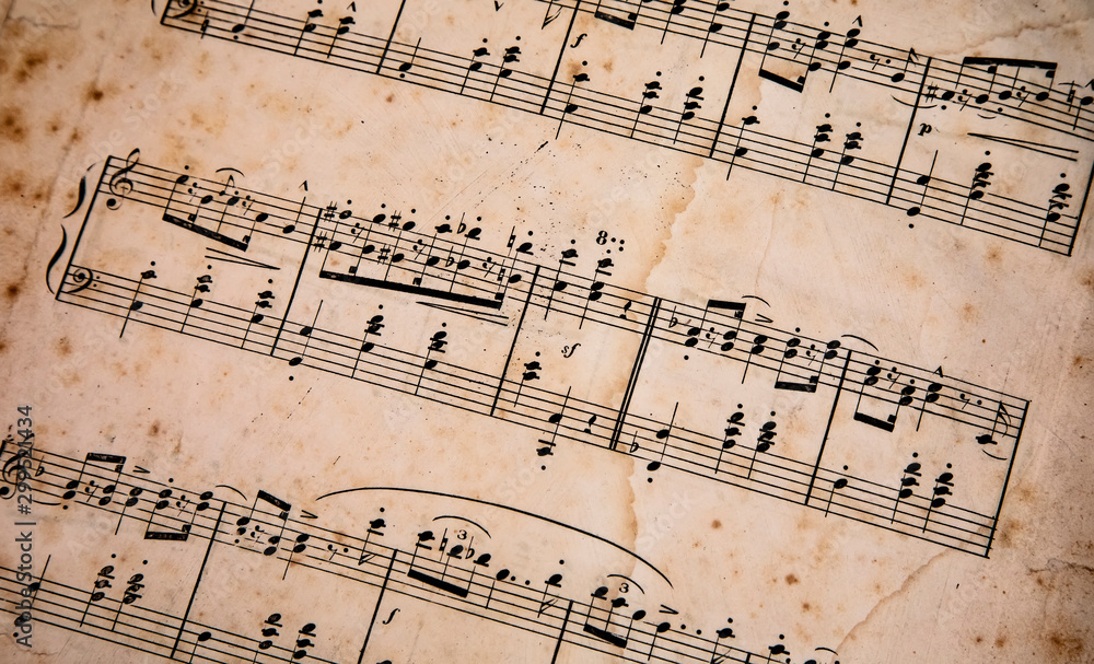 Obraz premium Stary papier nutowy