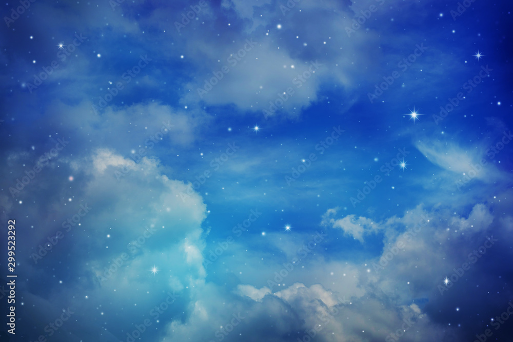 night sky with stars. night sky with stars.