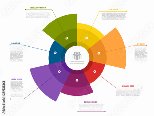Infographic design template with place for your data. Vector illustration.