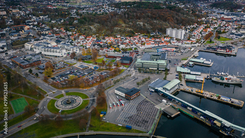 The Norwegian city of Sandefjord photo