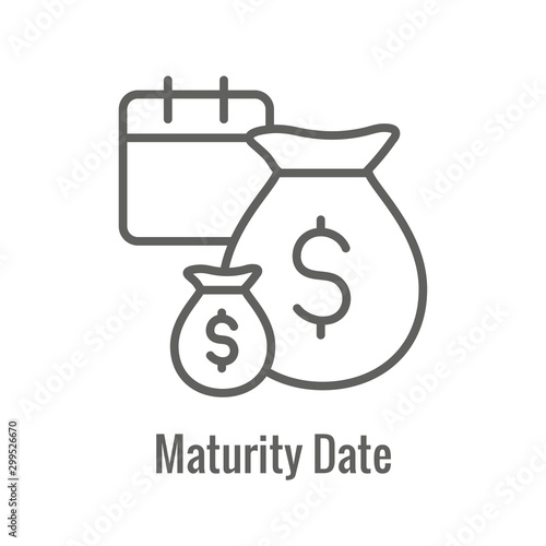 Investment or Banking Icon that shows increase in amount
