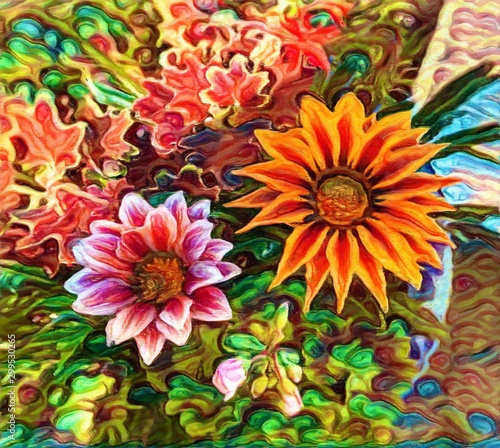 Colourful summer flowers 2 © Paul