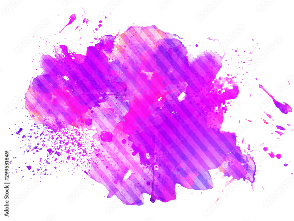 Abstract pink color splash background.