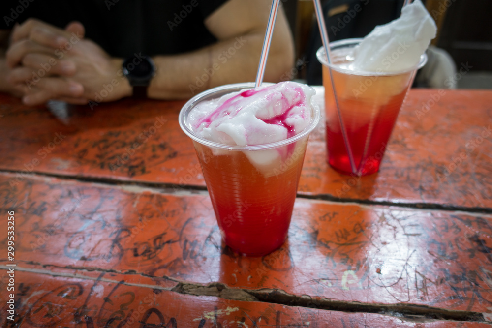 Terremoto, the classic drink in Santiago de Chile Terremoto, the classic drink in Santiago de Chile