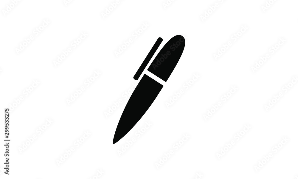 pen icon vector illustration pen icon vector illustration
