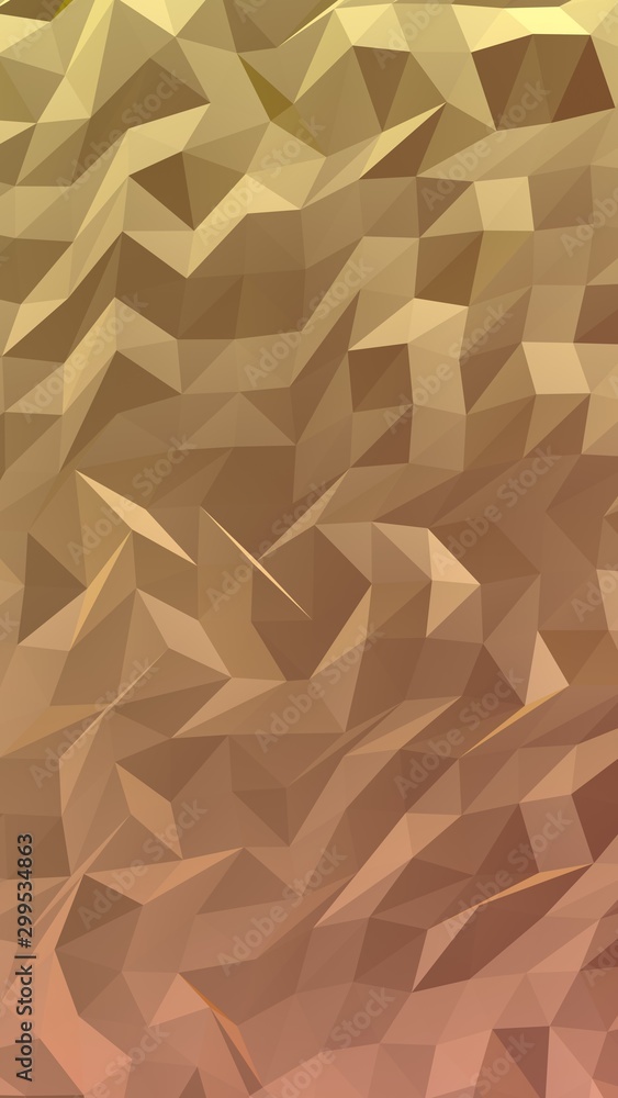 Abstract triangle geometrical orange background. Geometric origami style with gradient. 3D illustration Abstract triangle geometrical orange background. Geometric origami style with gradient. 3D illustration