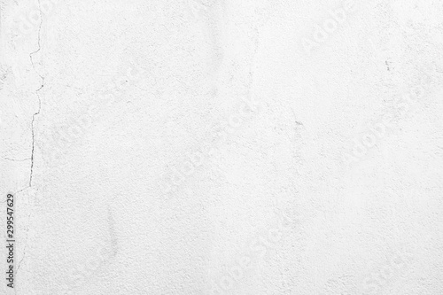 White wall texture rough background abstract concrete floor or Old cement grunge background with white empty.