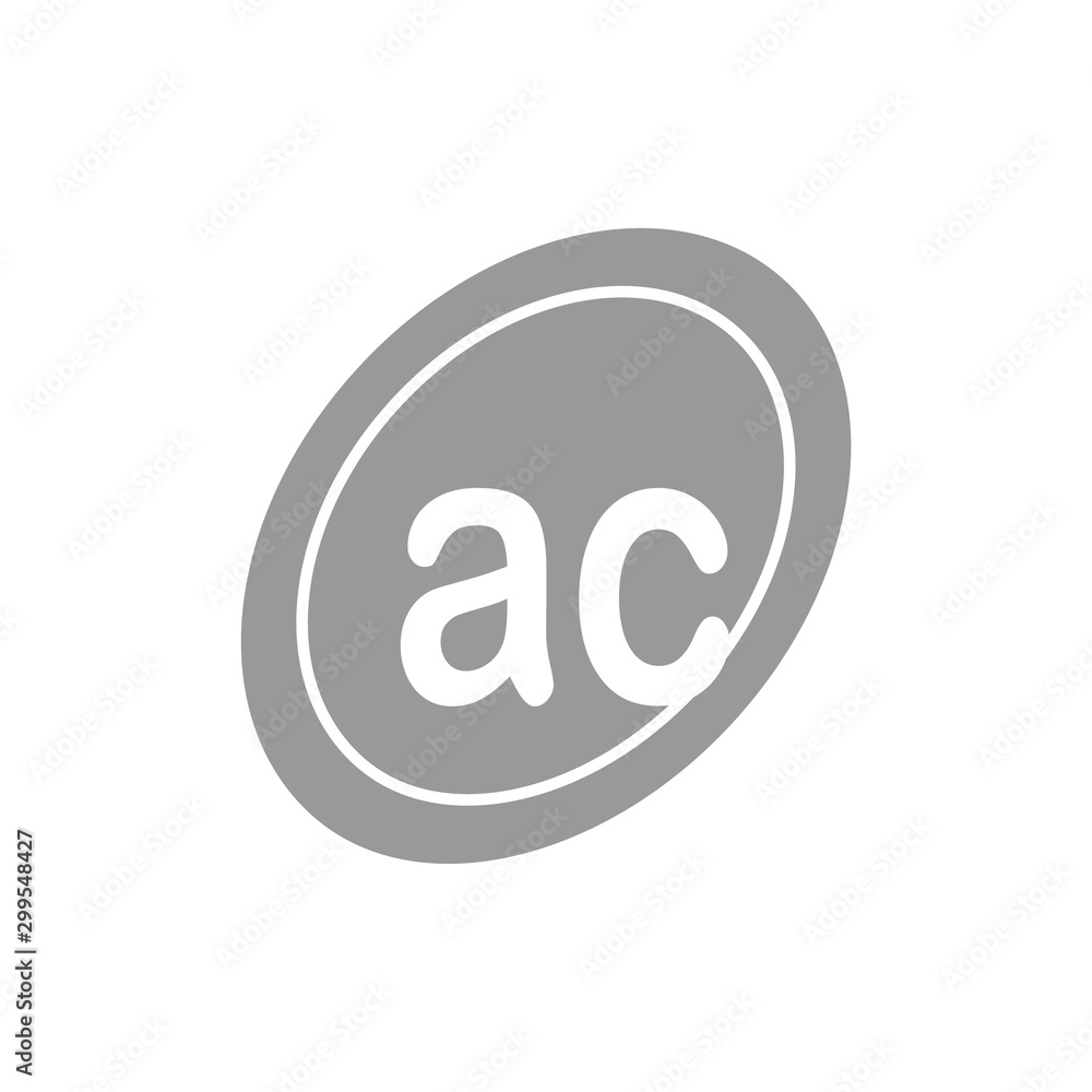 Initial Letter Logo AC Template Vector Design Initial Letter Logo AC Template Vector Design
