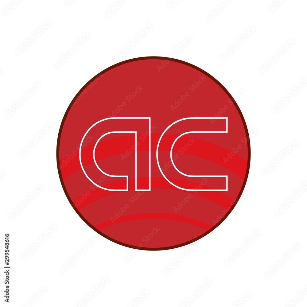 Initial Letter Logo AC Template Vector Design Initial Letter Logo AC Template Vector Design