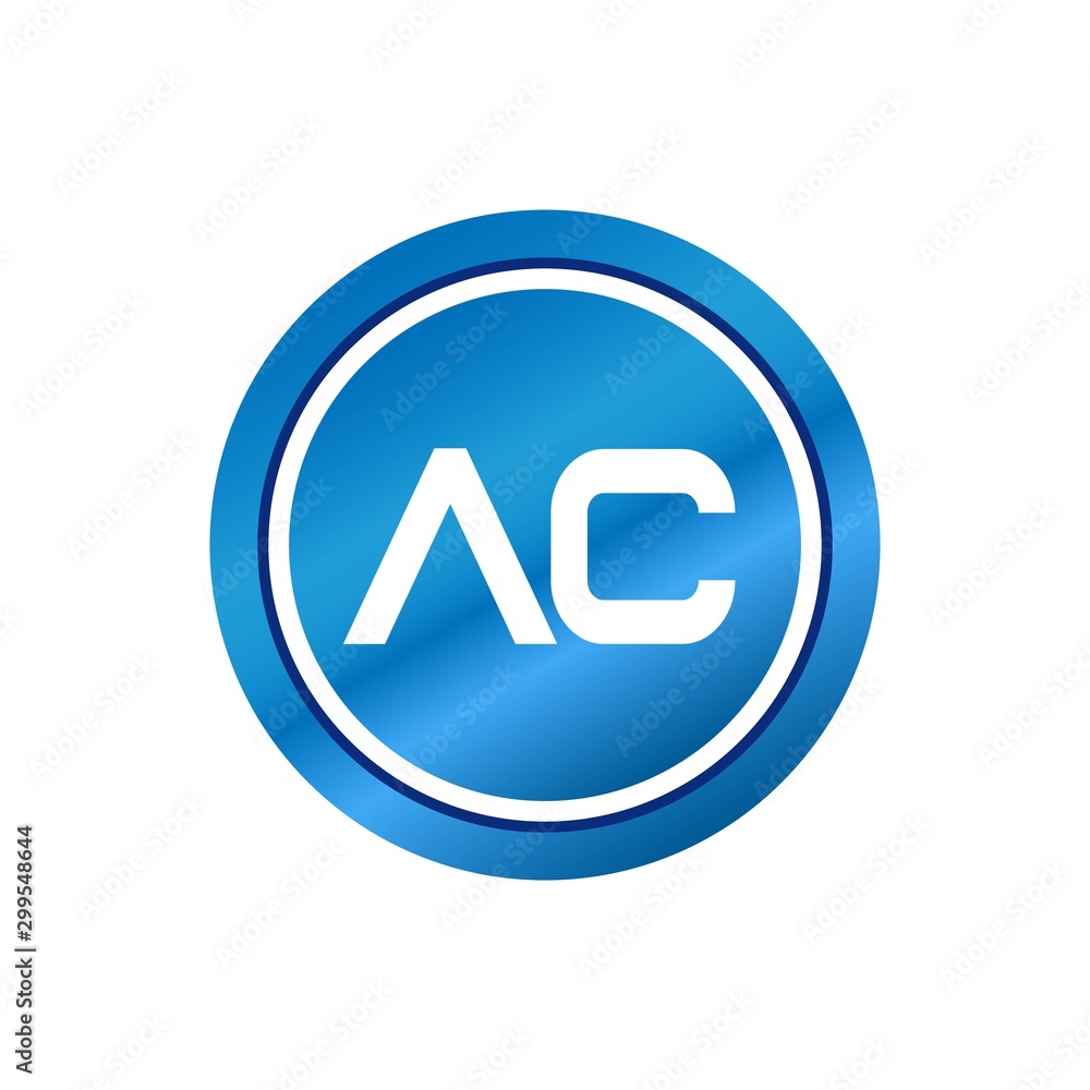 Initial Letter Logo AC Template Vector Design Initial Letter Logo AC Template Vector Design