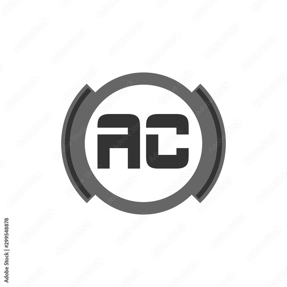 Initial Letter Logo AC Template Vector Design Initial Letter Logo AC Template Vector Design