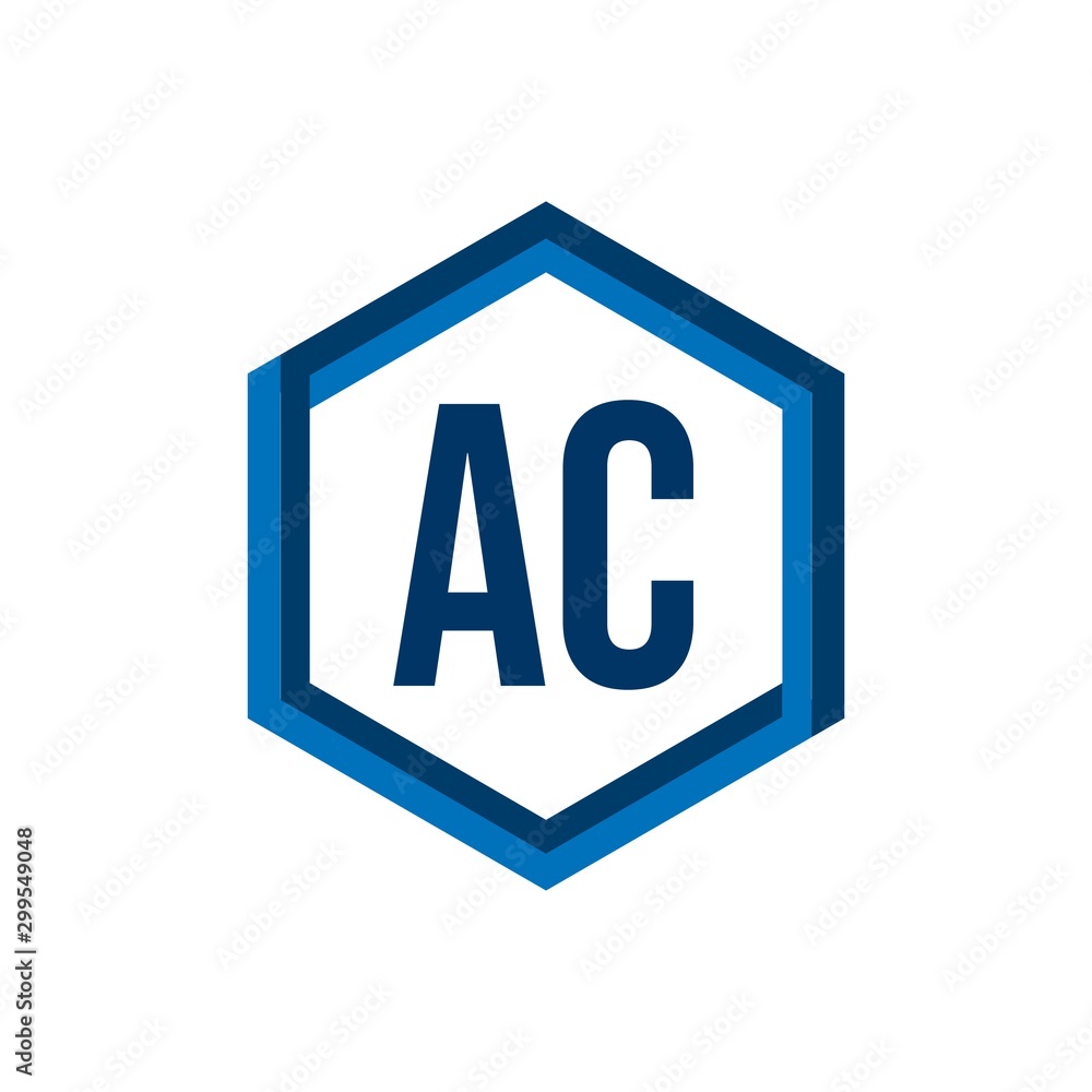 Initial Letter Logo AC Template Vector Design Initial Letter Logo AC Template Vector Design