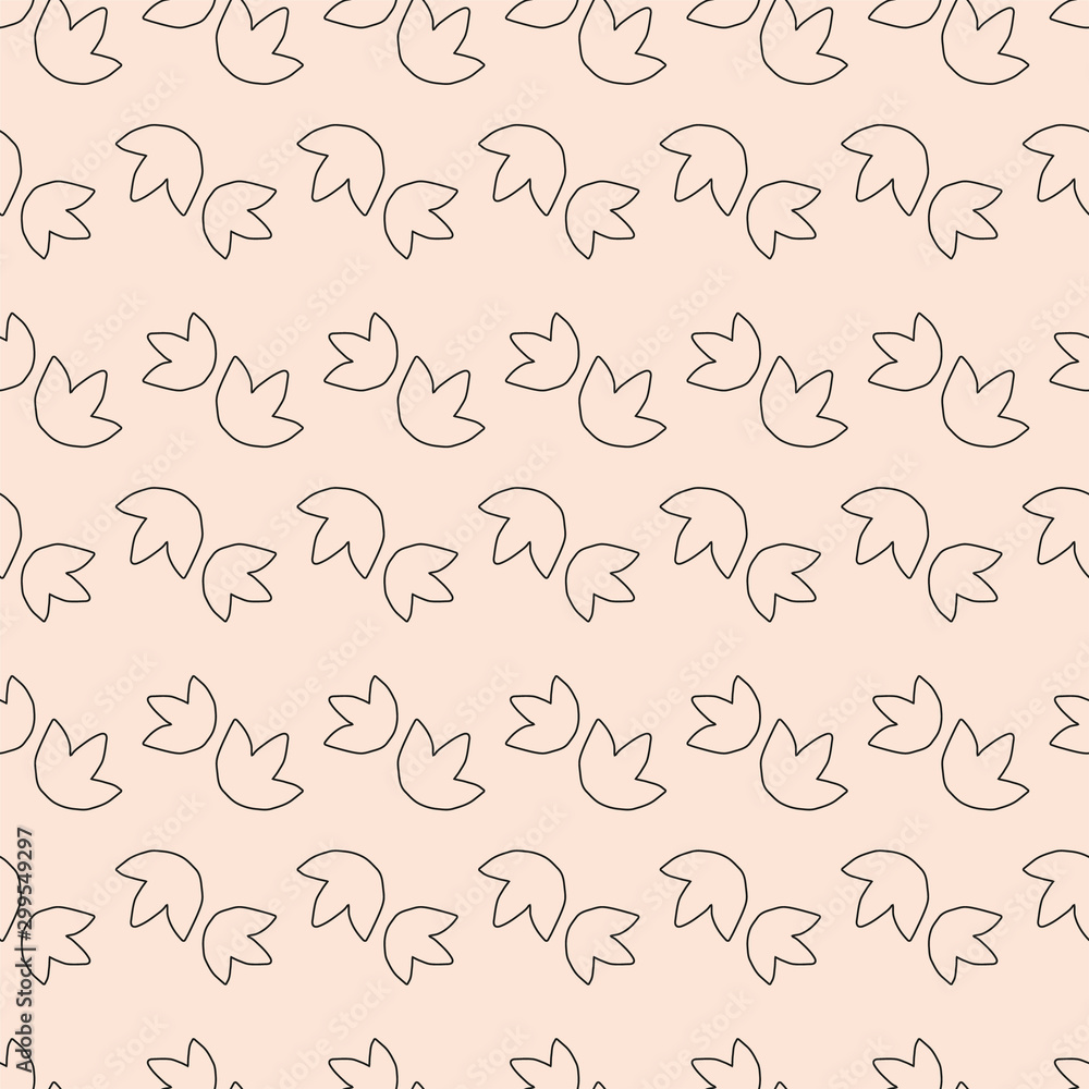 seamless repeat dinosaurs and ferns seamless repeat dinosaurs and ferns