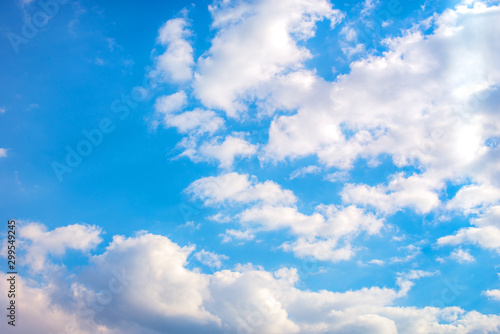 Fototapeta Naklejka Na Ścianę i Meble -  blue sky and white clouds, sky background