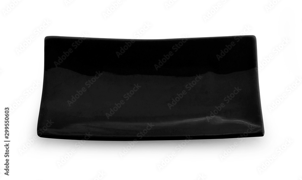 empty plate isolated on white background empty plate isolated on white background