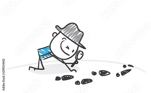 Stickman Blue: Detektive. (Nr. 180)	
