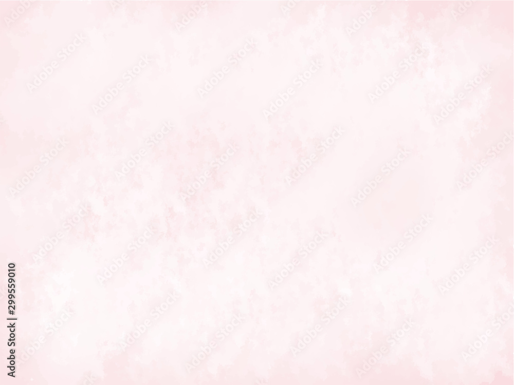 水彩風＿背景テクスチャ＿雲桃