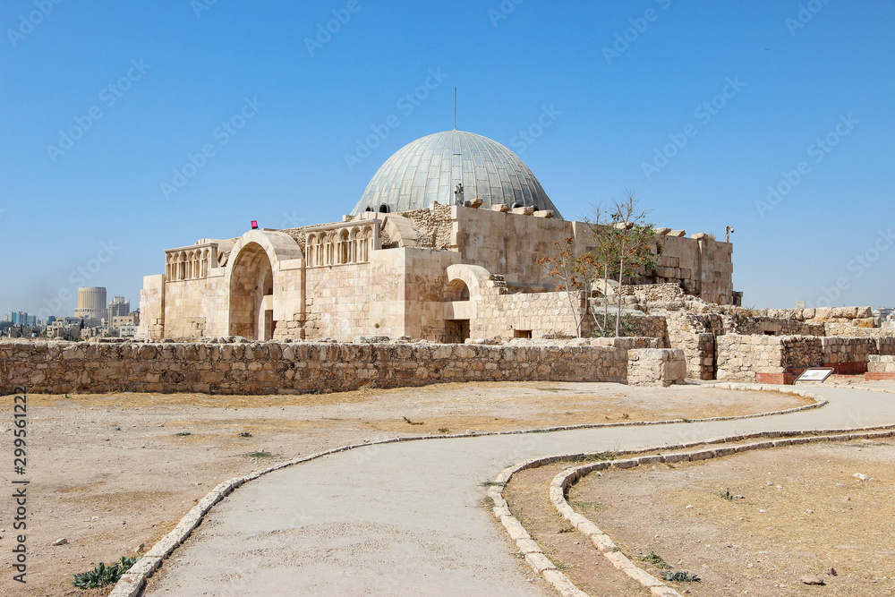 Umayyad Palace at the Amman Citadel Jordan