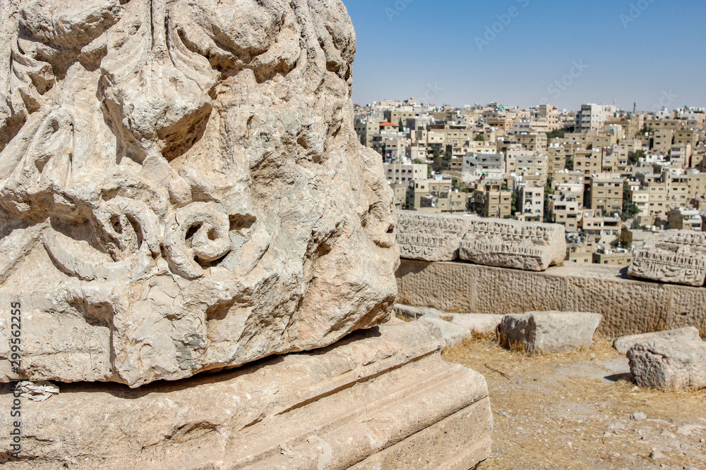 Views of downtown Amman from the Citadel Jordan