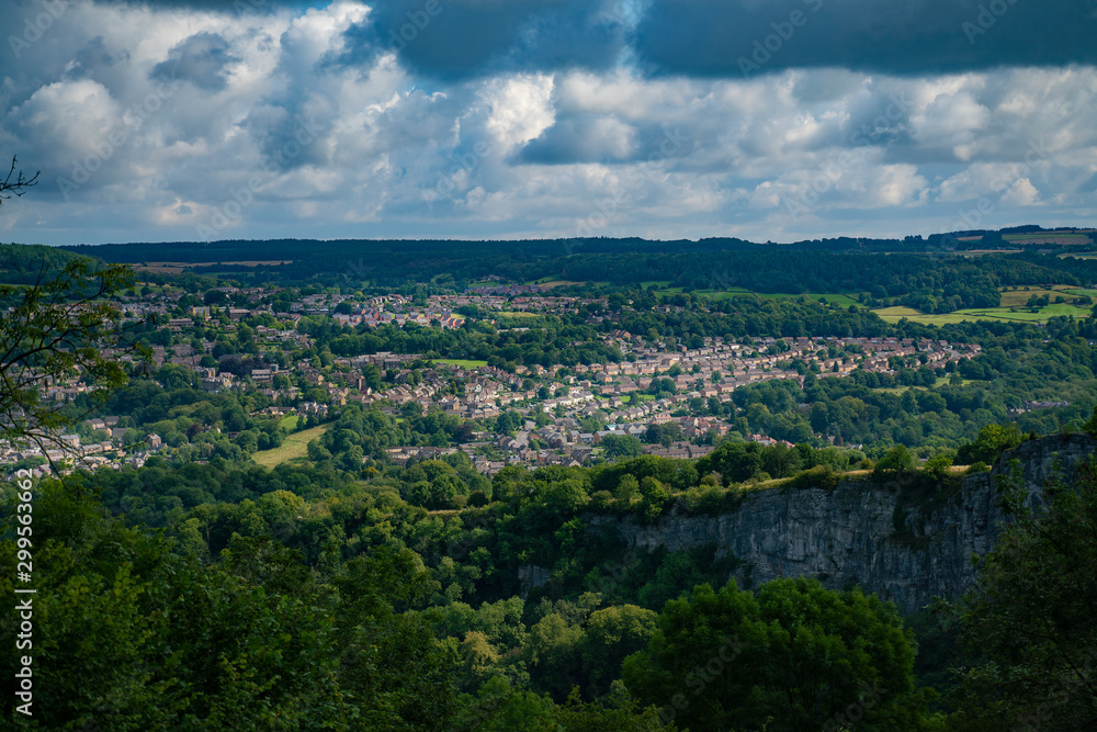 Fototapeta premium Lincoln village community in England