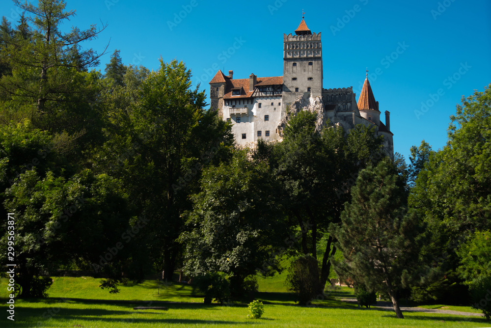 Bran Castle - Dracula is Castle, Romania. Transylvania: Bram Stoker