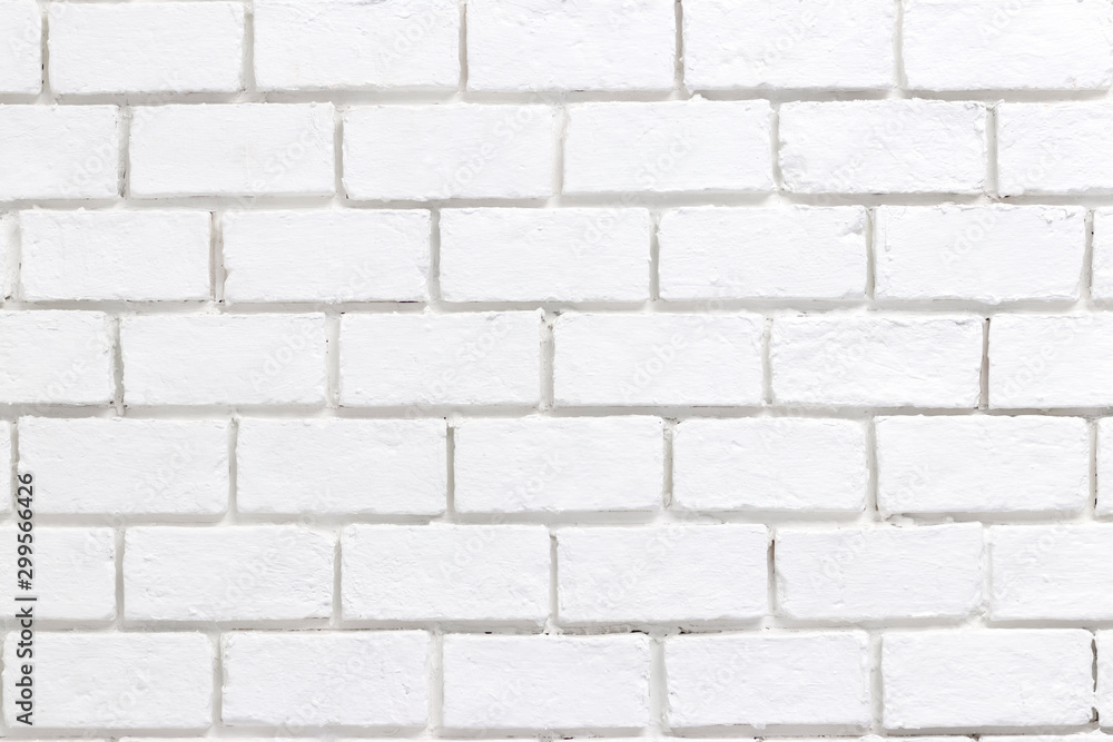 White bricks wall texture for pattern abstract background. close up. White bricks wall texture for pattern abstract background. close up.