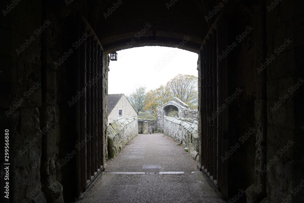 Obraz premium Carisbrooke Castle