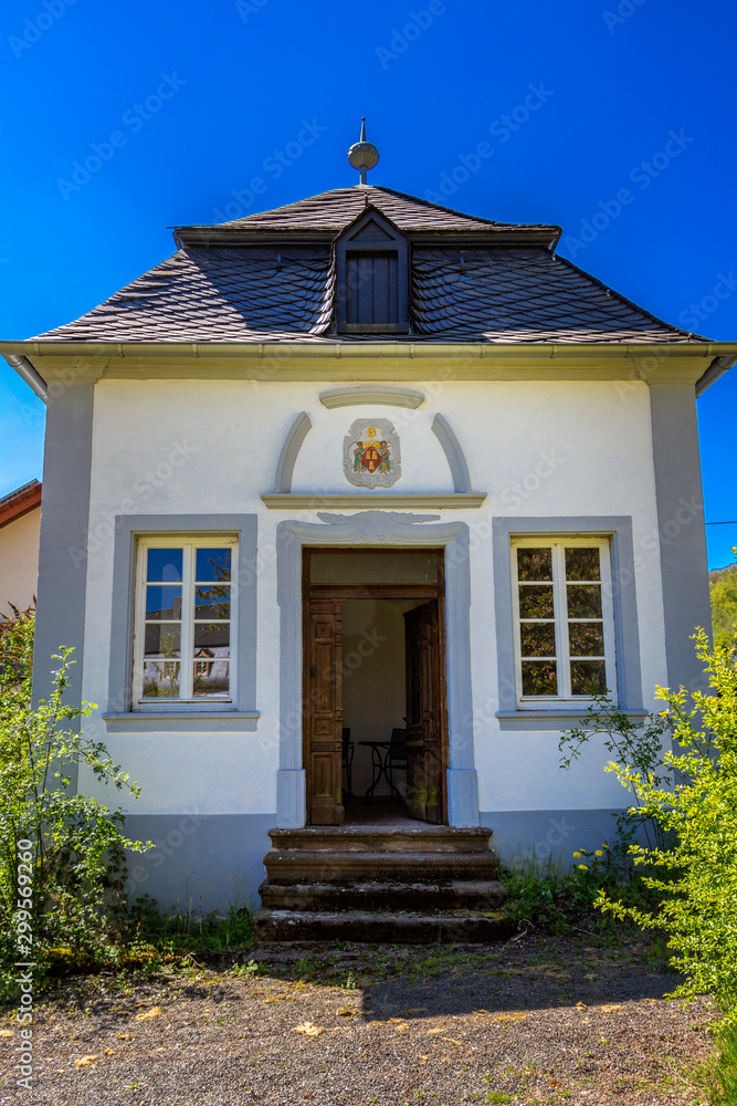 Monastery of St. Thomas at Sankt Thomas, Germany. Garden pavilion from