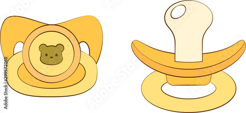 Illustration of simple pacifier